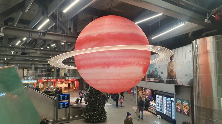 Planetariske ringer for dekor til Netflix - produsert av Plexon