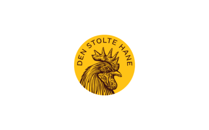 Den stolte hane logo
